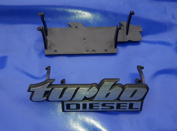 Schriftzug Turbo Diesel VW Golf 2